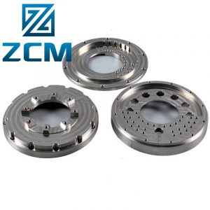 Customized Black Anodized Aluminum Motorcycle Automotive Mounting Base Plates metal round flange base plates