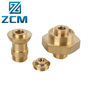 Brass Fitting Manufacturer Custom Metal Precision Agricultural Machine Machinery Parts Manufacturing CNC Turning Machined Brass Fitting Nipple