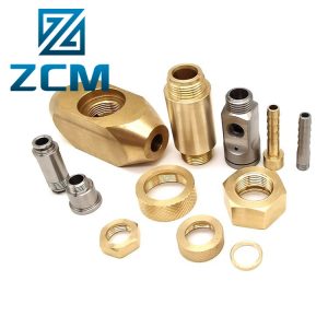 Shenzhen Brass Fitting Manufacturer Custom Manufacturing CNC Turning Machining Industrial Machinery Parts Non-Standard Brass Insert Nut