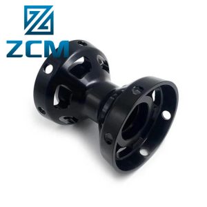 Shenzhen Custom CNC machined black anodized aluminum motorbikemotorcyclebicycle hubs manufacturing